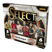 2025-26 Panini Select EuroLeague Basketball Hobby Box