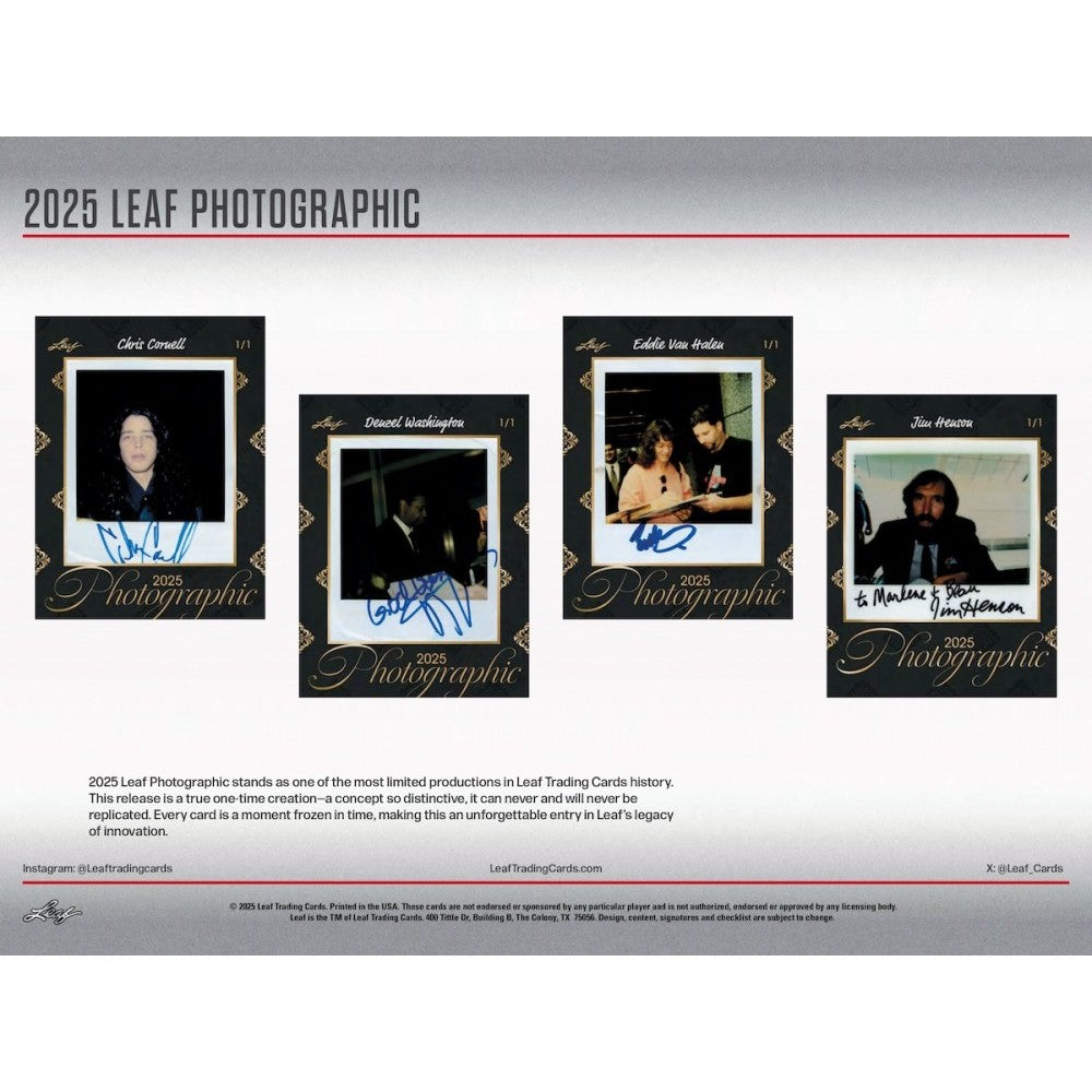 2025 Leaf Photographic Box