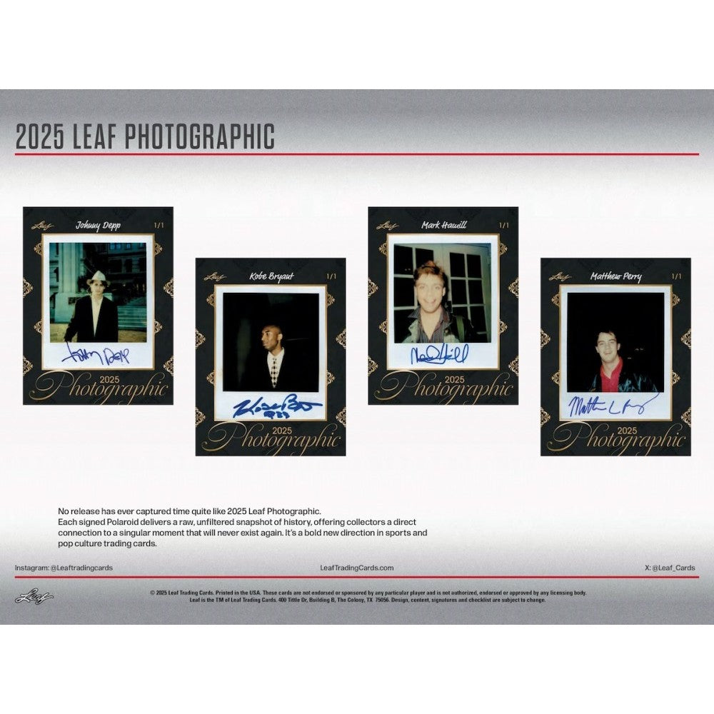 2025 Leaf Photographic Box