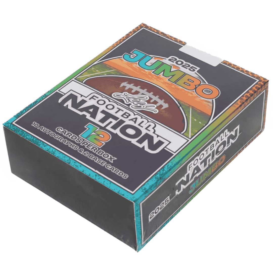 2025 Leaf Football Nation Jumbo Box