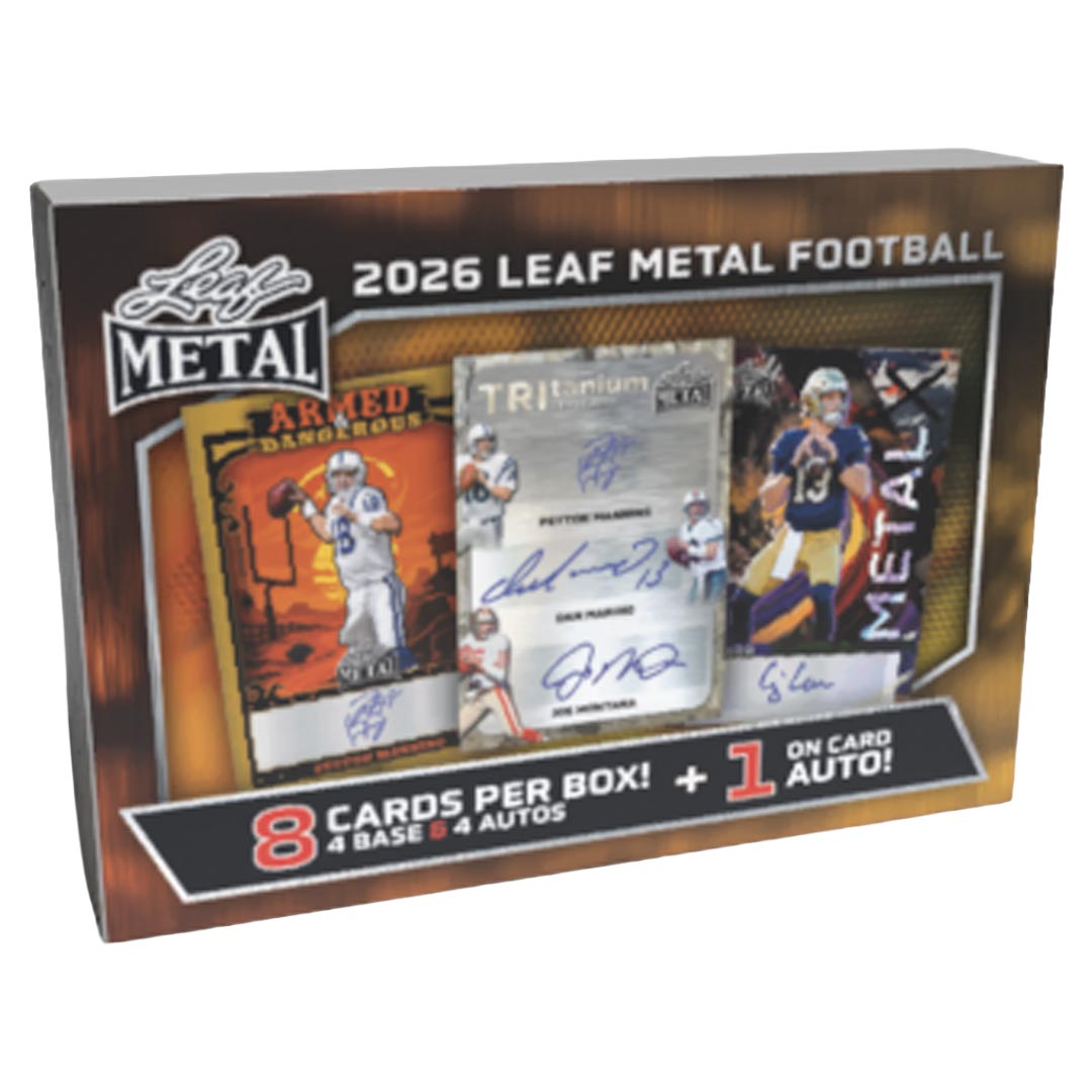 2026 Leaf Metal Football Hobby Box