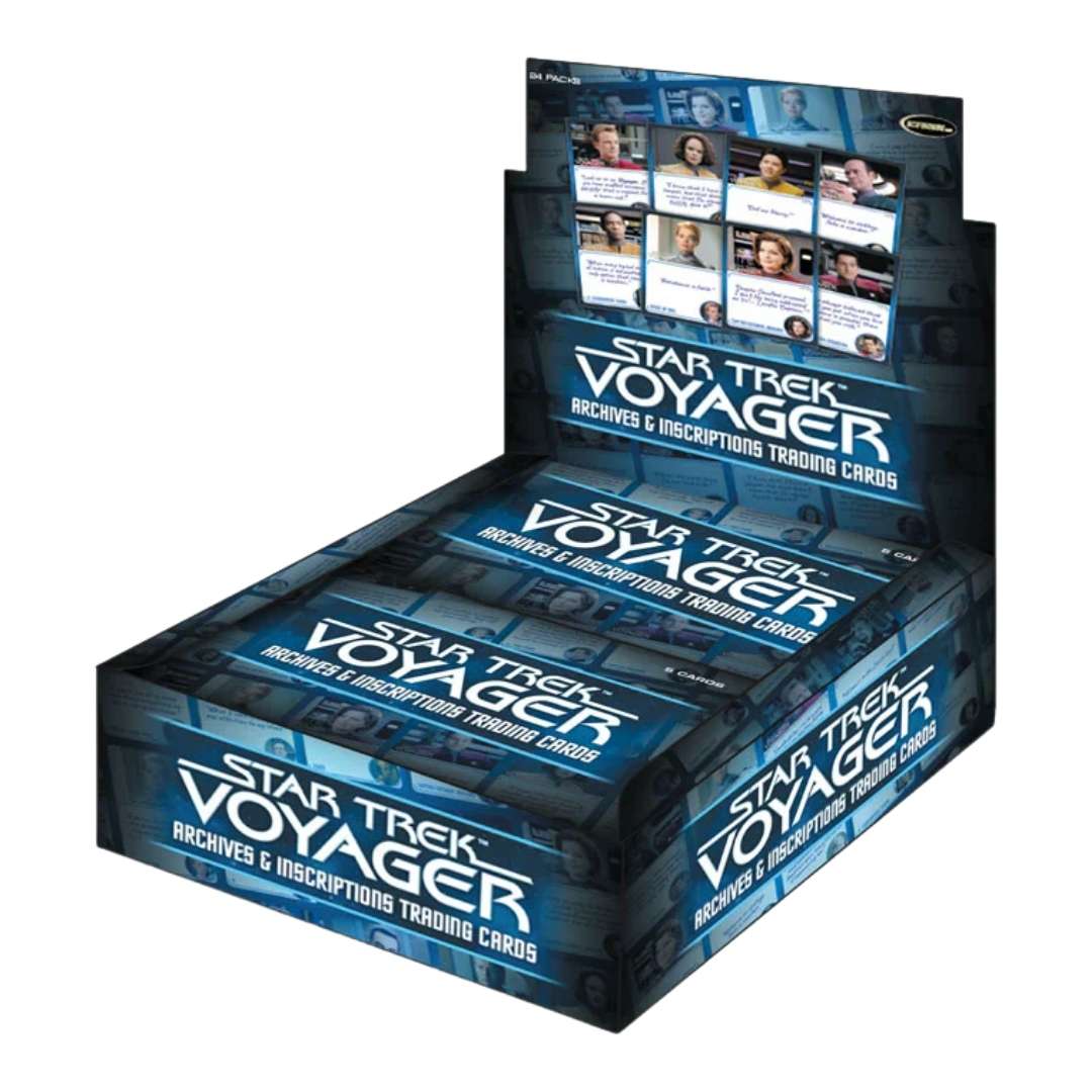2026 Rittenhouse Star Trek Voyager Archives & Inscriptions Hobby Box
