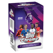 2026 Topps Chrome Premier League EPL Soccer 7-Pack Blaster Box