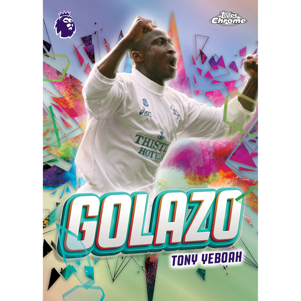 2026 Topps Chrome Premier League EPL Soccer 7-Pack Blaster Box