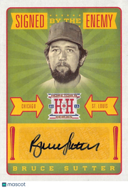 2013 Panini Hometown Heroes Bruce Sutter Auto Autograph #SEBS Cardinals