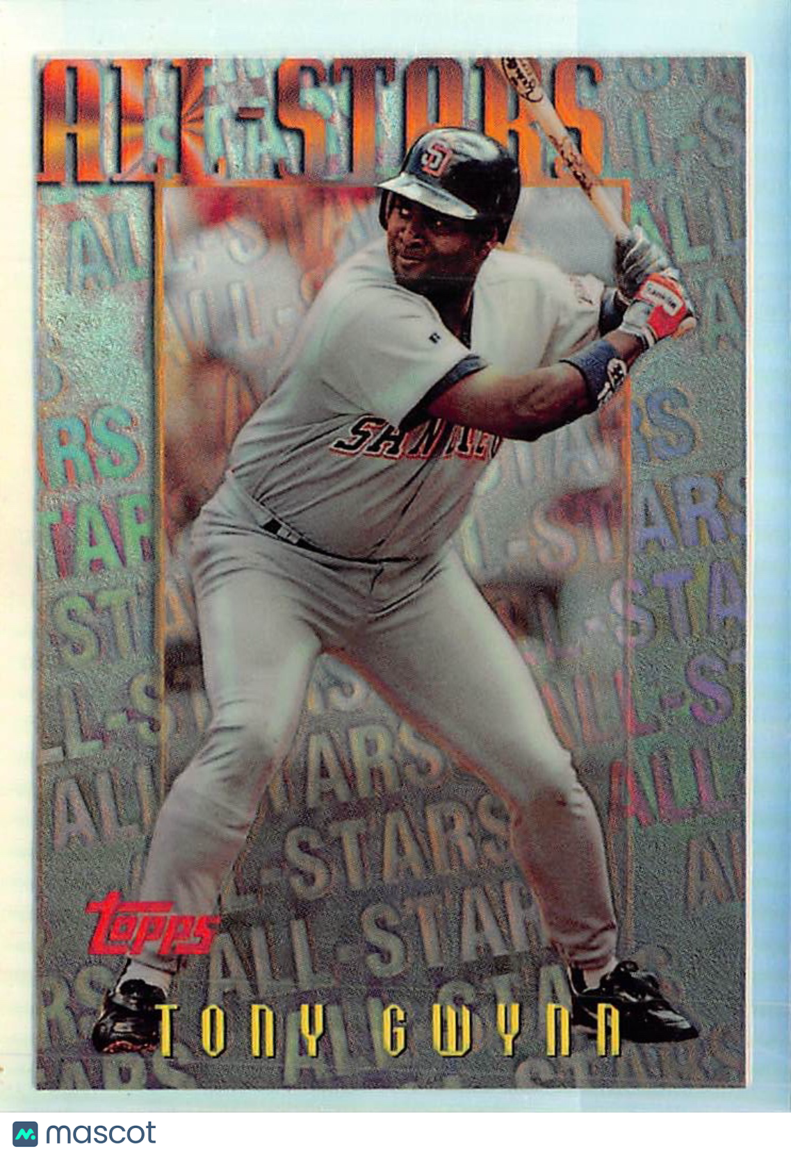 1996 Topps Mystery Finest Tony Gwynn Refractor #M9 San Diego Padres