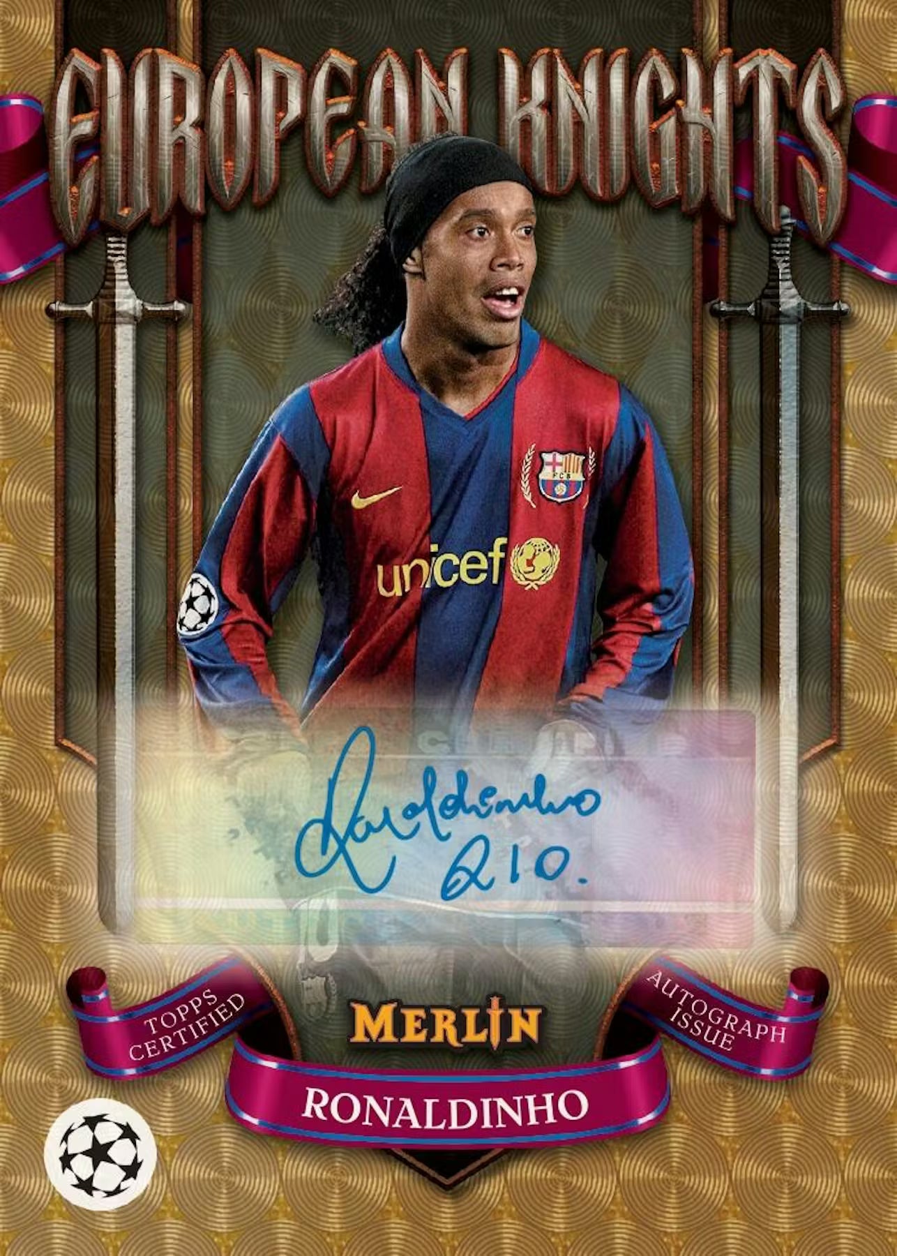 2024/25 Topps Chrome Merlin UEFA Club Competitions Soccer Blaster Box