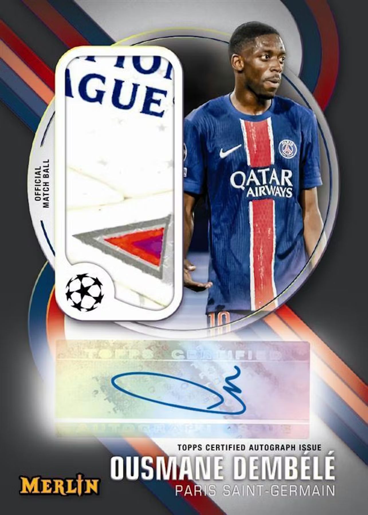 2024/25 Topps Chrome Merlin UEFA Club Competitions Soccer Blaster Box
