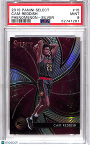 2019 Panini Select Phenomenon Cam Reddish #15 Silver PSA 9
