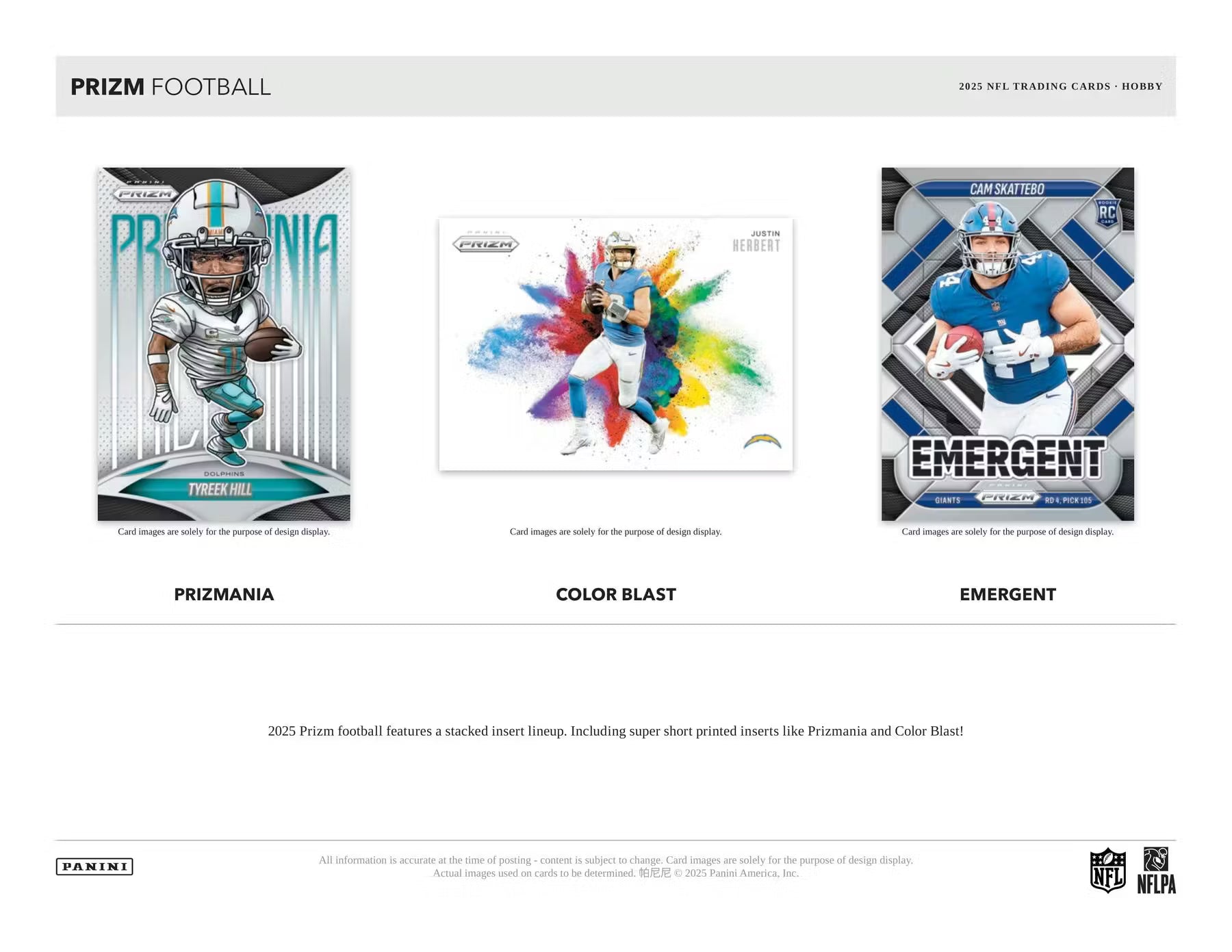 2025 Panini Prizm Football Hobby Box - LAST BOX!