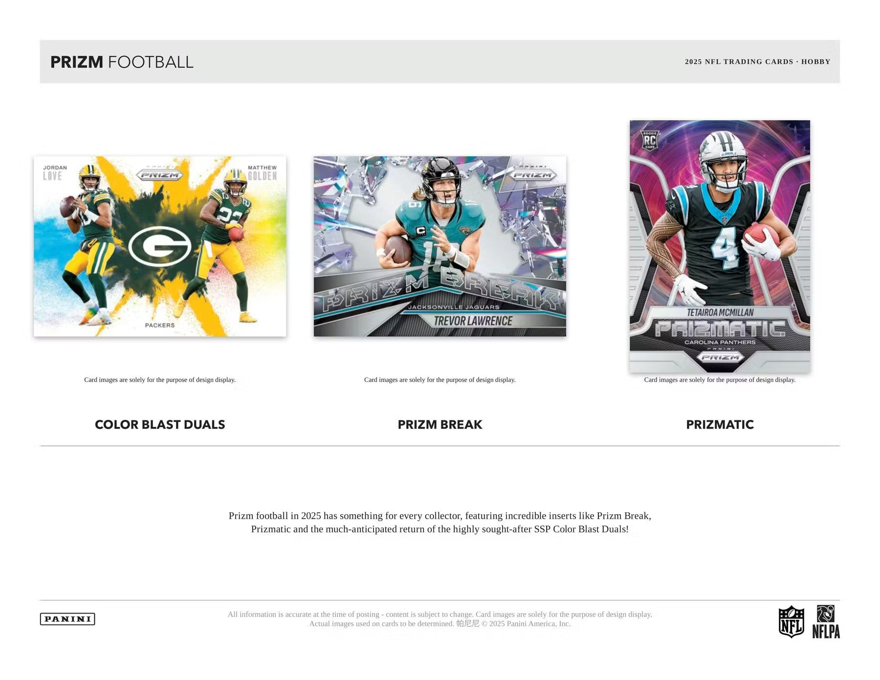 2025 Panini Prizm Football Hobby Box - LAST BOX!