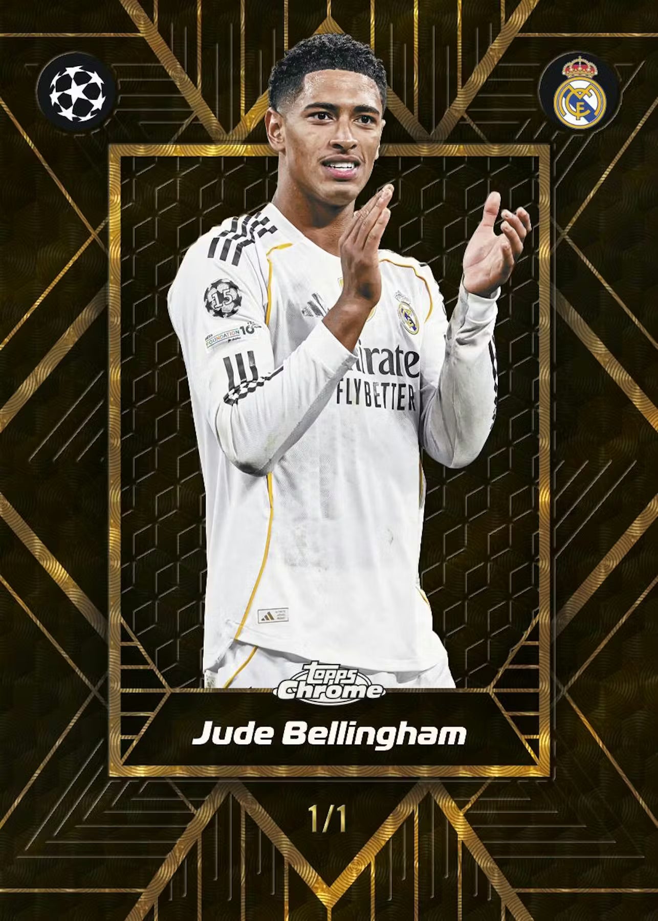 2025/26 Topps Chrome UEFA Club Competitions Soccer Mega Box