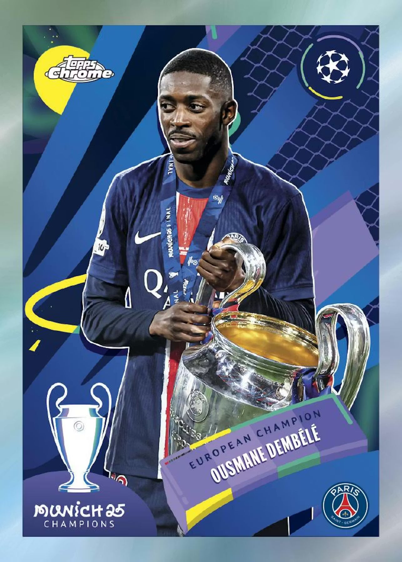 2025/26 Topps Chrome UEFA Club Competitions Soccer Hobby Box