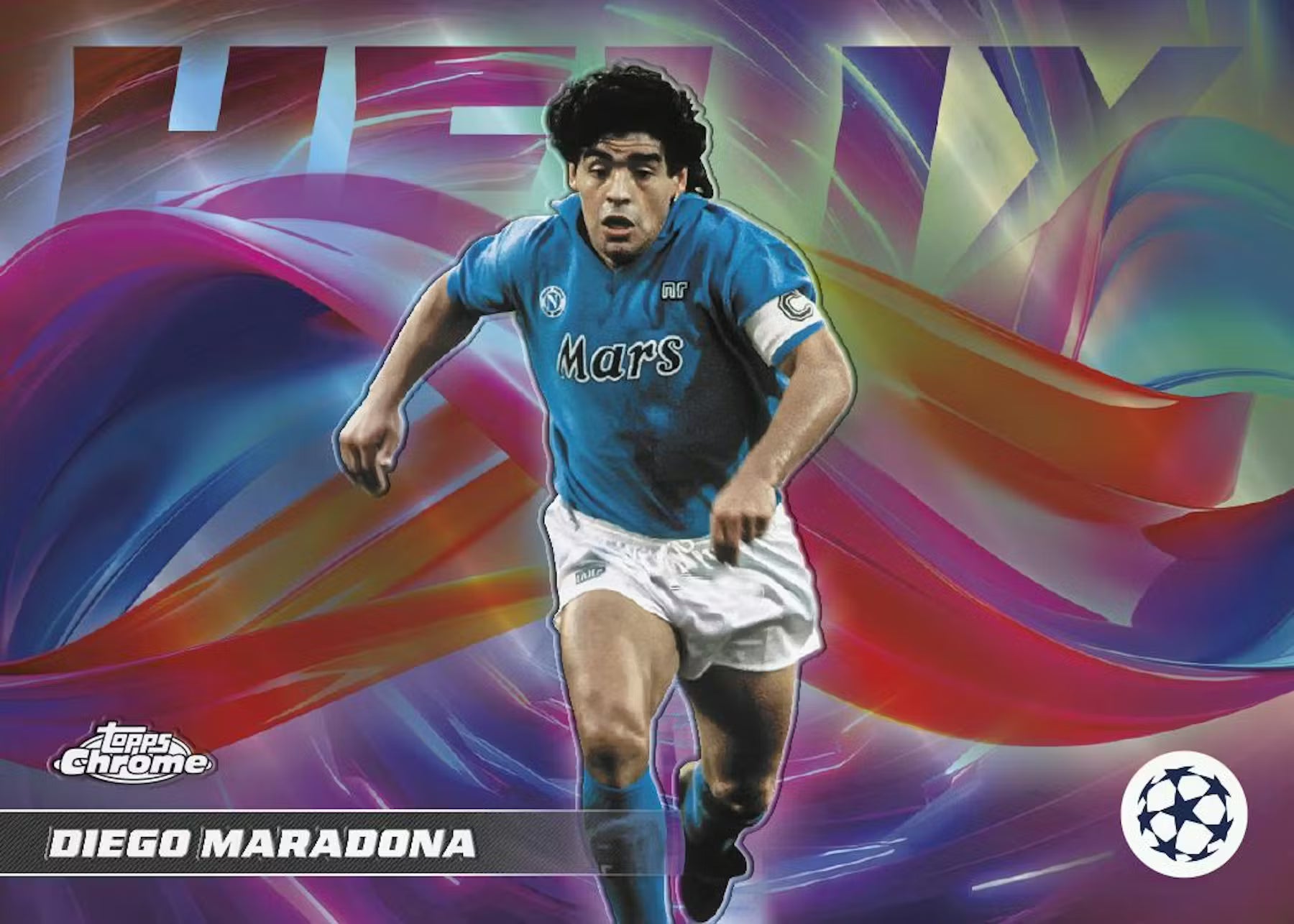 2025/26 Topps Chrome UEFA Club Competitions Soccer Mega Box
