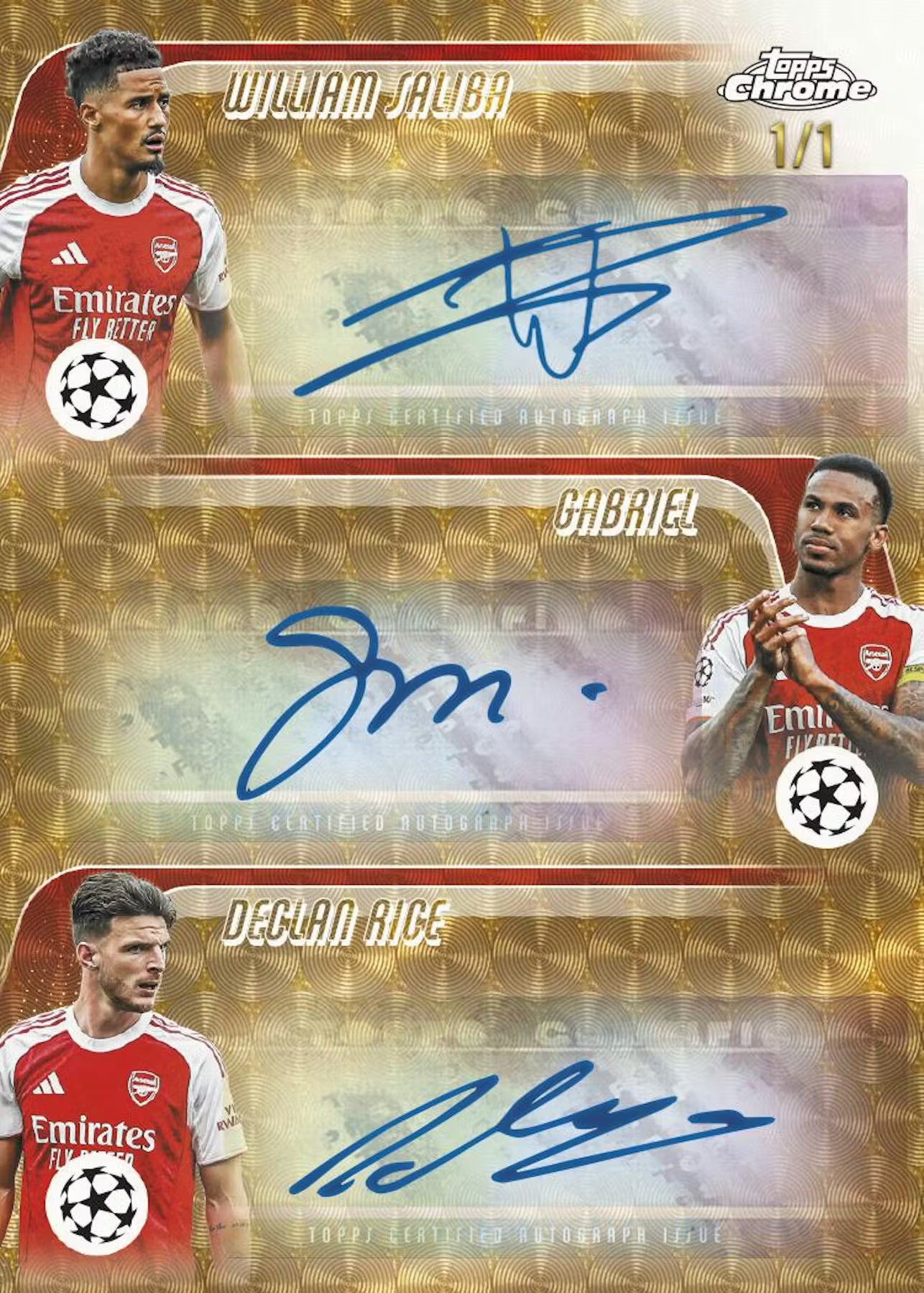 2025/26 Topps Chrome UEFA Club Competitions Soccer Mega Box
