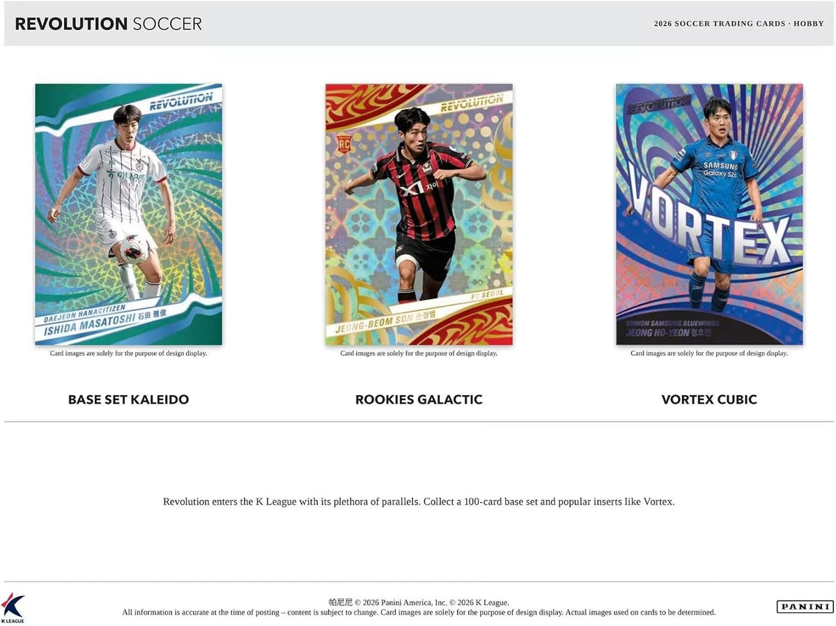 2025-26 Panini Revolution K League Soccer Hobby Box