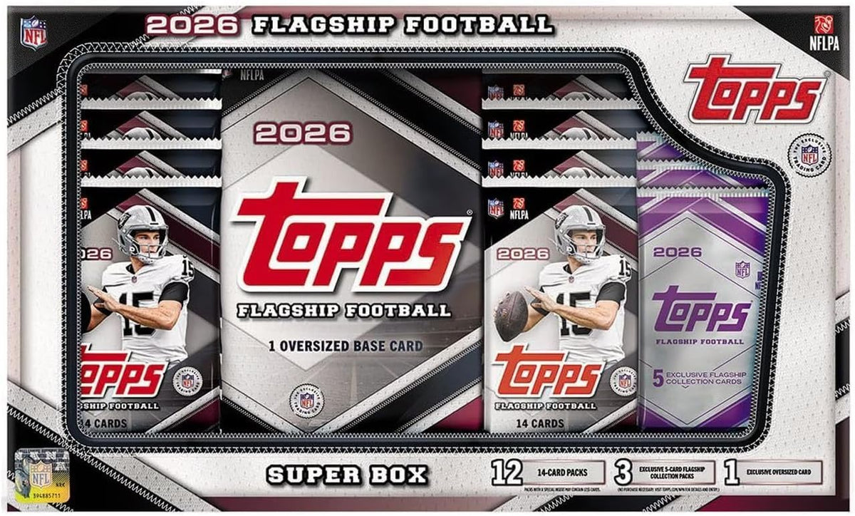2026 Topps NFL Bowman Football Trading Card Mega Box