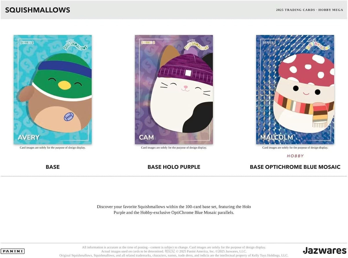2025 Panini Squishmallows Hobby Mega Box