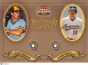 2003 Fleer Fall Classic Postseason Glory Paul Molitor Robin Yount /1500 #13