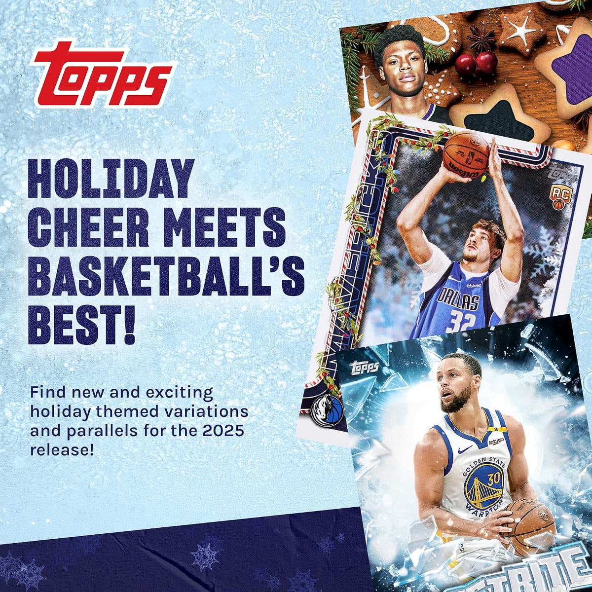 2025-26 Topps Holiday Basketball Mega Box
