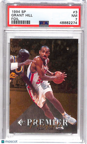 1994 SP Grant Hill #3 Foil PSA 7