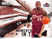 2003 Panini Rookies & Stars Moments in Time LeBron James #13 Cleveland Cavaliers