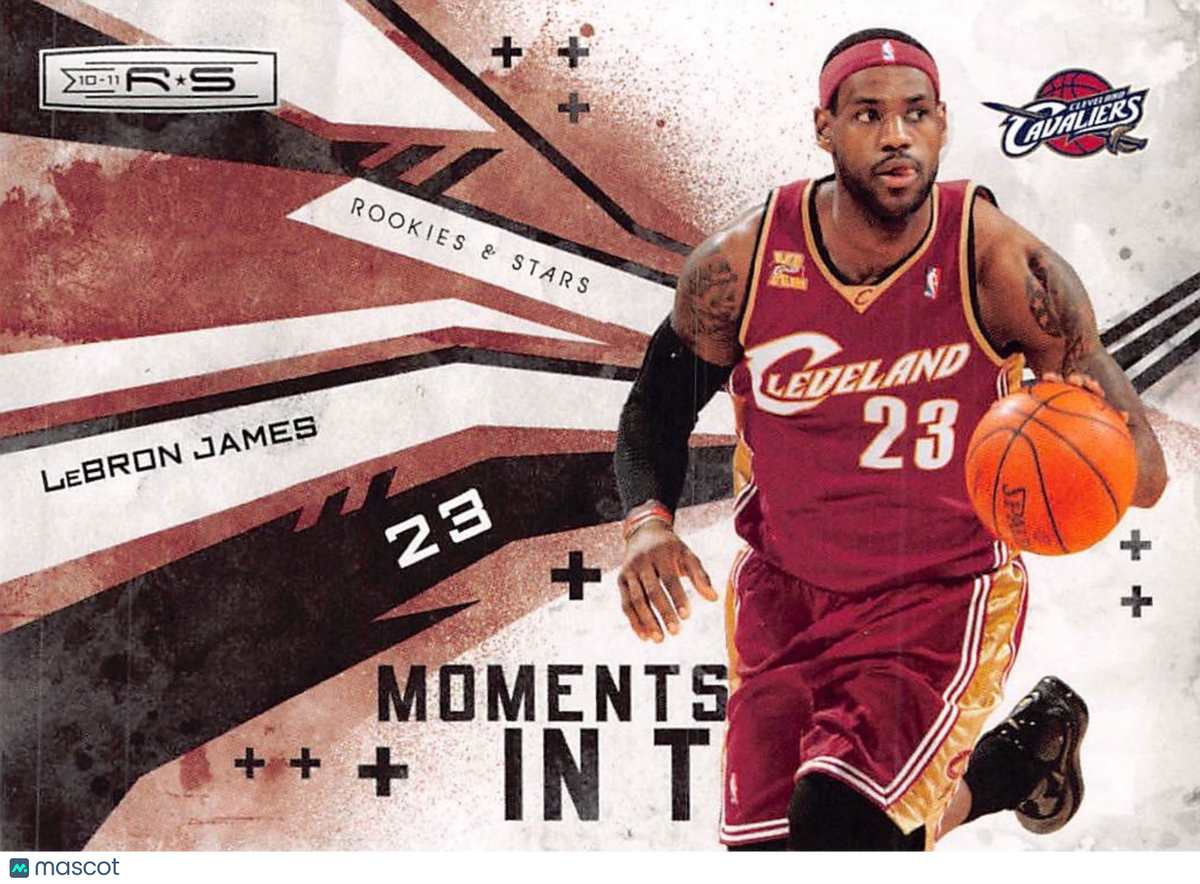 2003 Panini Rookies & Stars Moments in Time LeBron James #13 Cleveland Cavaliers