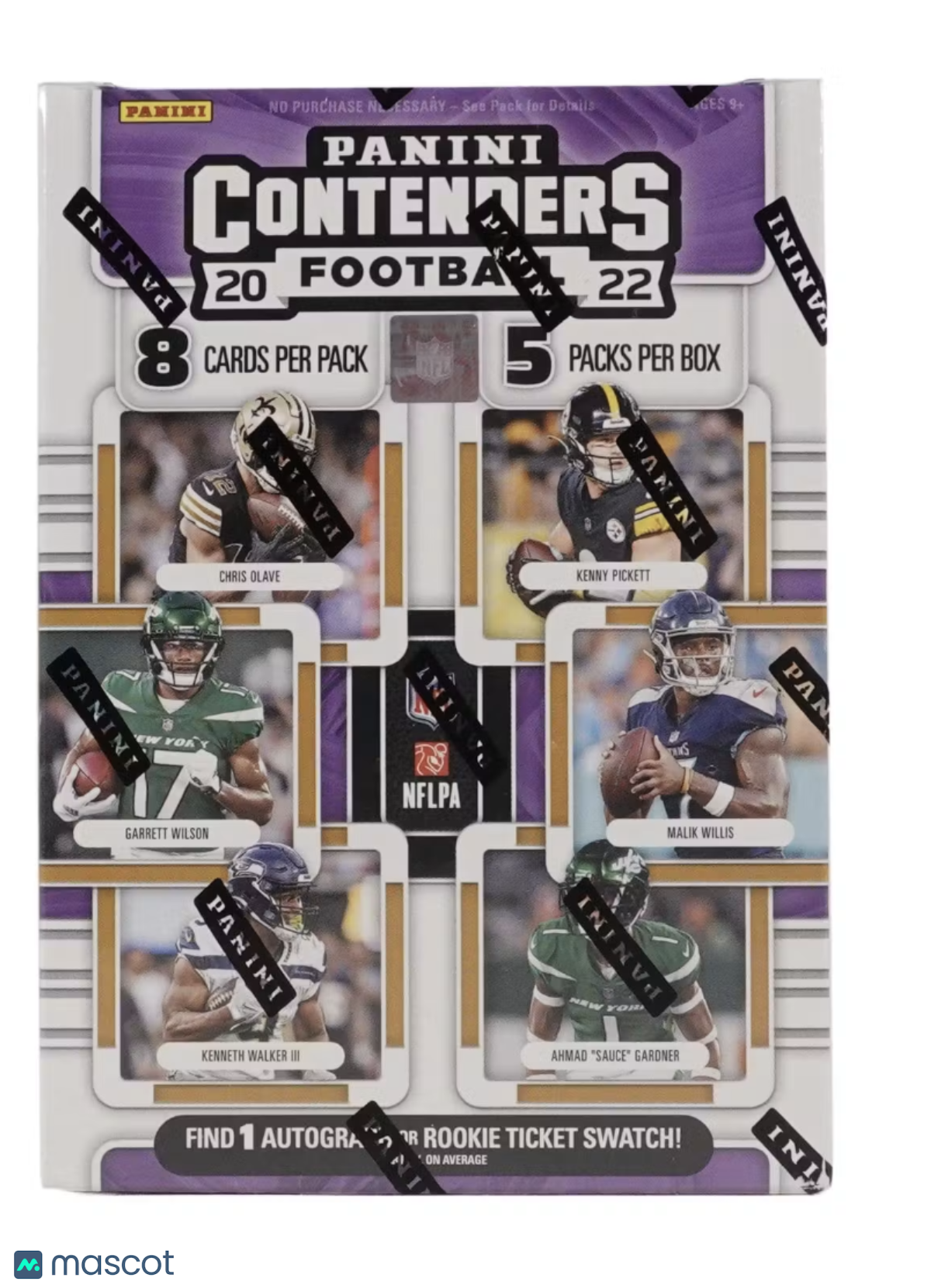 2022 Panini Contenders NFL Football Trading Cards Blaster Box