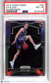 2019 Panini Prizm Kyle Guy #287 Silver PSA 8