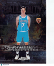 2025-26Topps Chrome Kon Knueppel Ball of Duty Rookie RC #BD-23 Charlotte Hornets