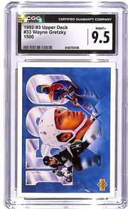 1992-93 Upper Deck Wayne Gretzky 1500 #33 CGC 9.5