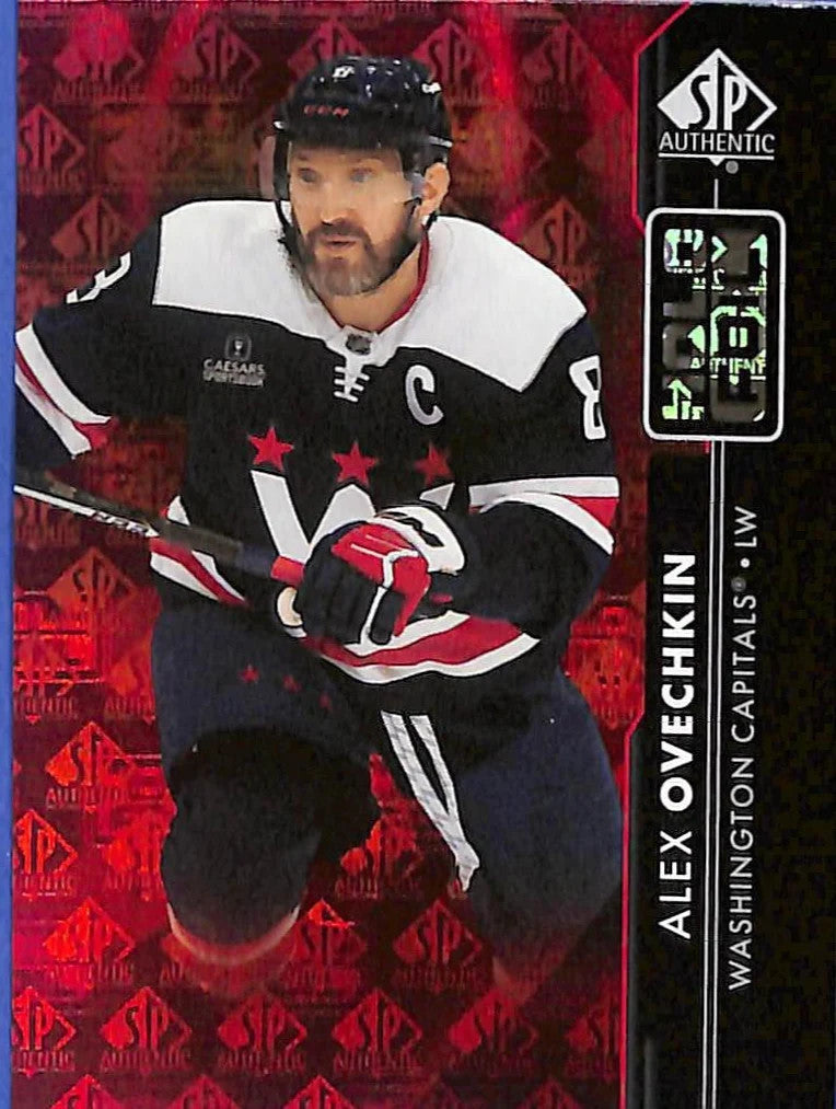 2023-24 SP Authentic Alex Ovechkin Holo Foil HF-9 Capitals