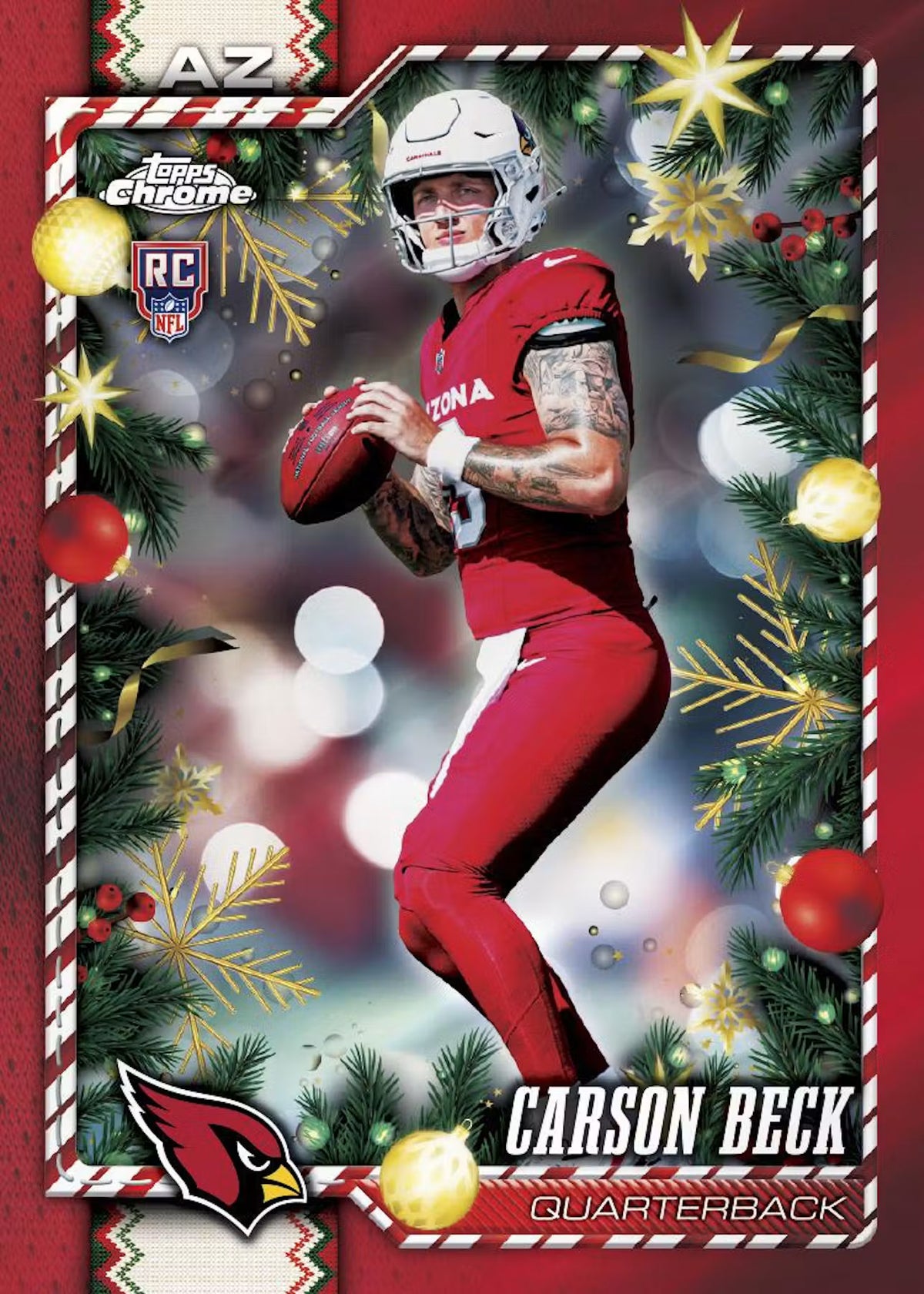 2026 Topps Holiday Football Mega Box