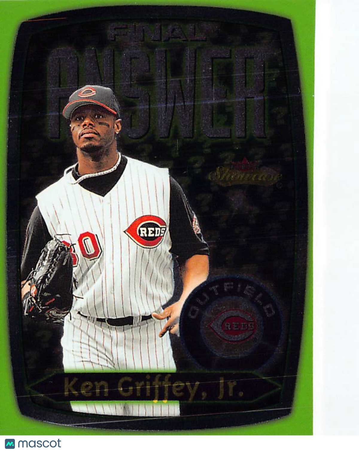 2000 Fleer Showcase Final Answer Ken Griffey Jr. #7 of 10 FA Cincinnati Reds