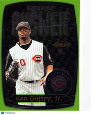 2000 Fleer Showcase Final Answer Ken Griffey Jr. #7 of 10 FA Cincinnati Reds