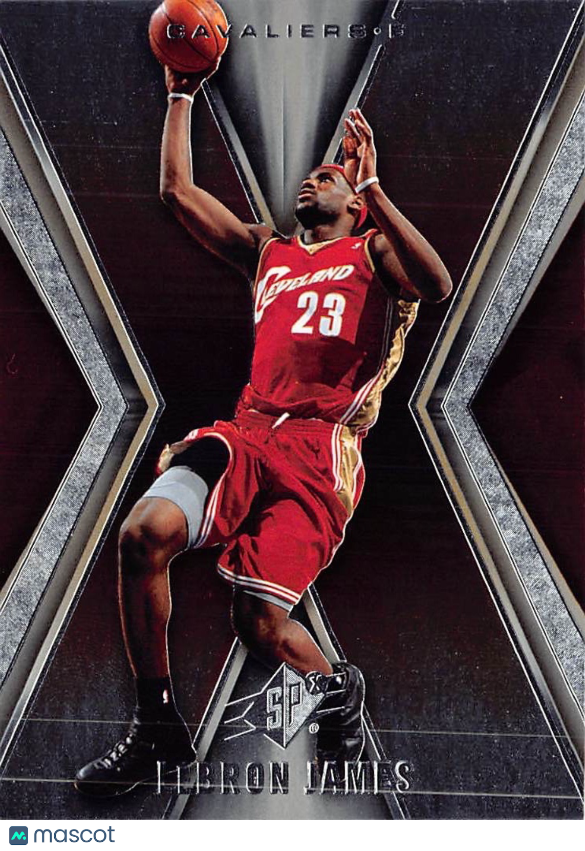 2004-05 Upper Deck SPx LeBron James #15 Cleveland Cavaliers
