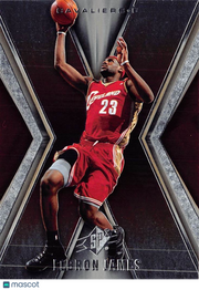 2004-05 Upper Deck SPx LeBron James #15 Cleveland Cavaliers