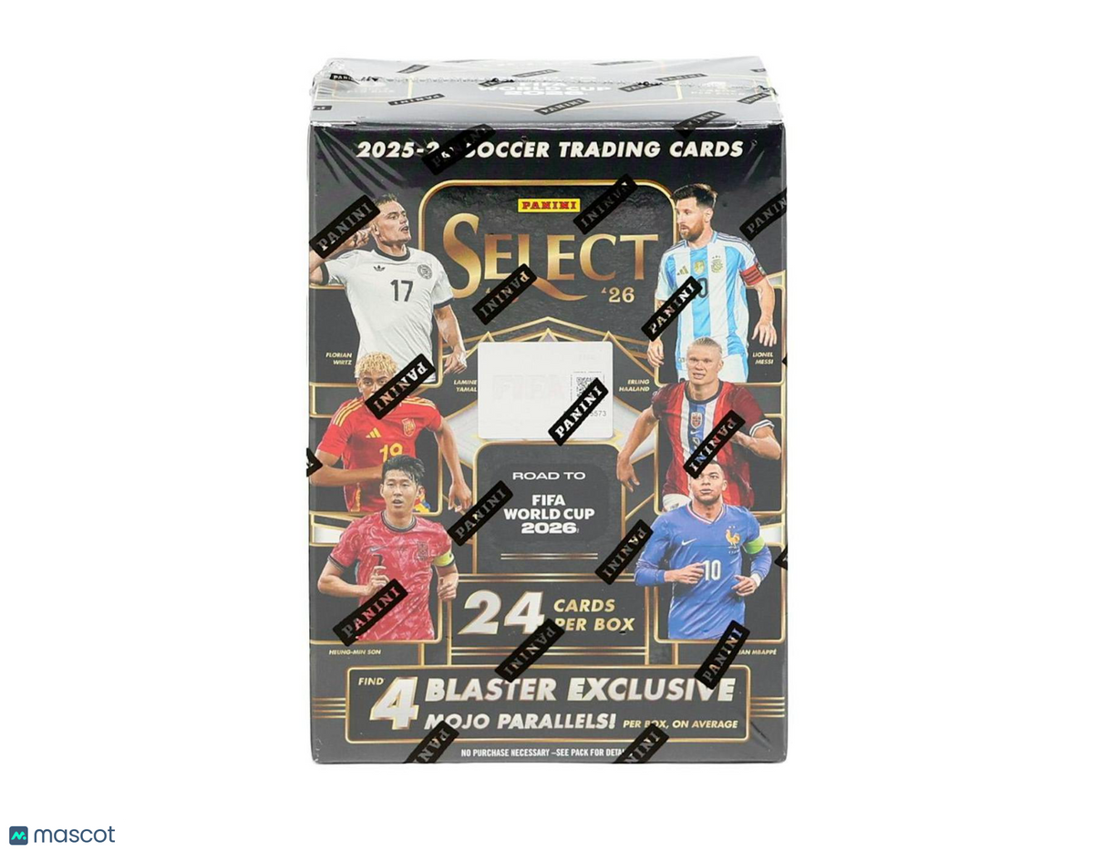 2025-26 Panini Select Road to FIFA World Cup Soccer Blaster Box