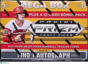 2021 Panini Prizm Draft Picks Baseball Mega Box (Green Pulsar Prizms)