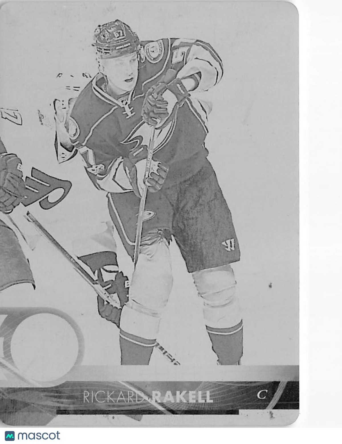 2017-18 Upper Deck Series 1 Rickard Rakell Printing Plate 1-of-1 #5 Ducks