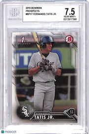 2016 Bowman Prospects Fernando Tatis Jr. #BP17 BGS 7.5