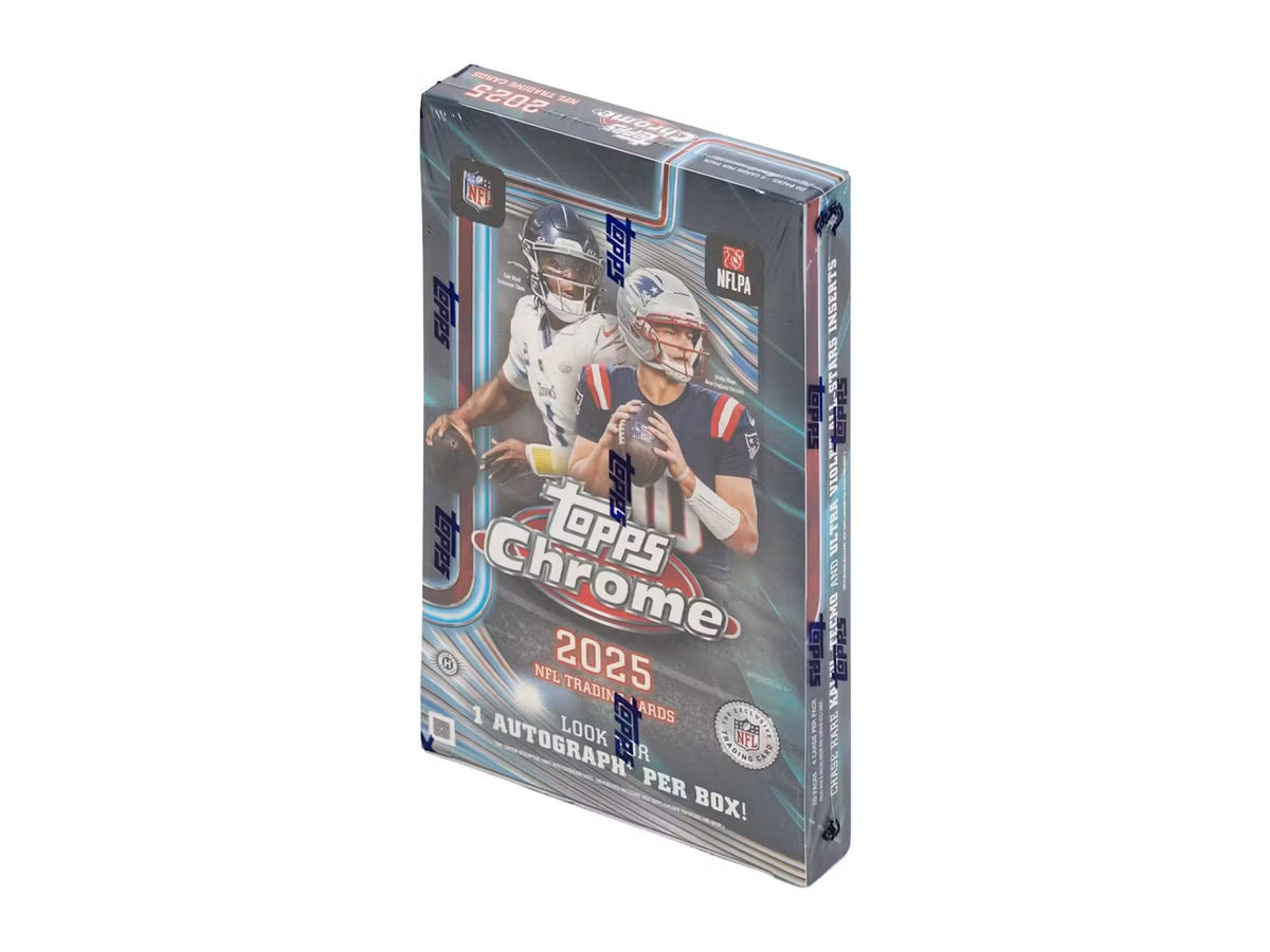 2025 Topps Chrome Football Hobby Box