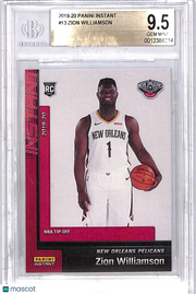2019 Panini Instant Zion Williamson #13 /1952 BGS 9.5