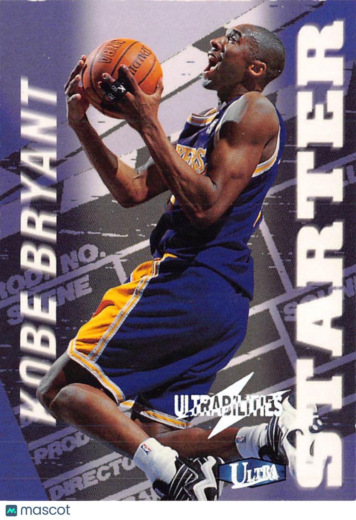 1997-98 Fleer Ultra Ultrabilities Kobe Bryant Starter #3 of 20 S Lakers
