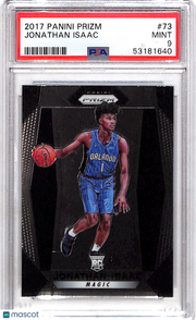 2017 Panini Prizm Jonathan Isaac #73 PSA 9