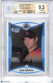 2008 Bowman Chrome Prospects Jake Arrieta #BCP164 BGS 9.5