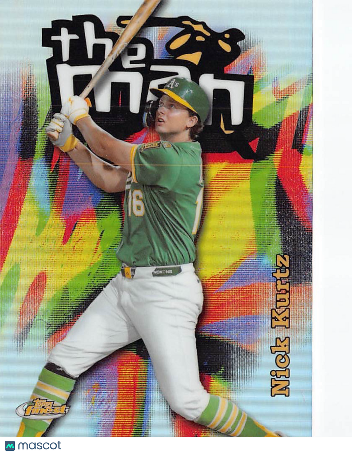2026 Topps Finest Nick Kurtz The Man #TM-4 Athletics