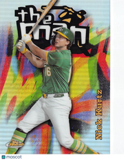 2026 Topps Finest Nick Kurtz The Man #TM-4 Athletics
