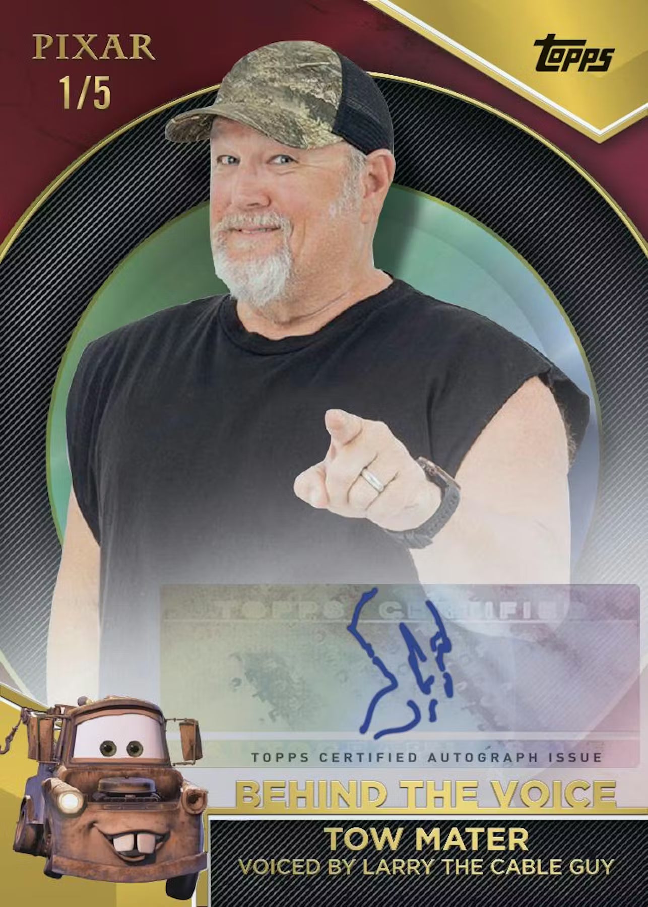 2025 Topps Pixar Gold Hobby Box