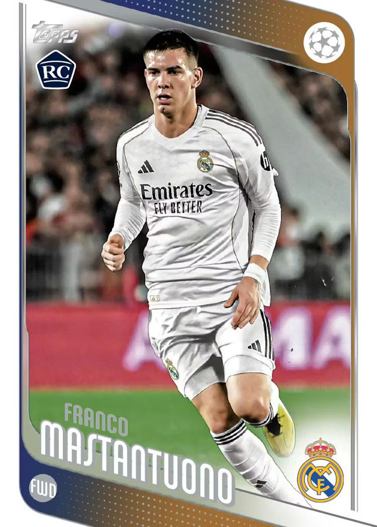 2025/26 Topps UEFA Club Competitions Soccer Hobby Box